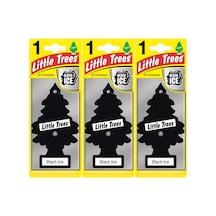 Little Trees Oto Kokusu 3'Lü Siyah Buz