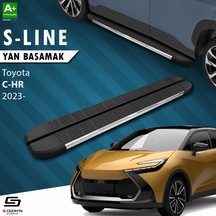 S-dizayn Toyota C-hr 2 S-line Krom Yan Basamak 173 Cm 2023 Üzeri A+ Kalite