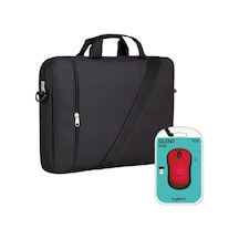Logitech M220 910-004880 Kablosuz Mouse + Notebook Çanta