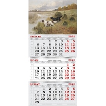 2026 Yılı Gemici Takvimi-sazlıktaki Köpekler