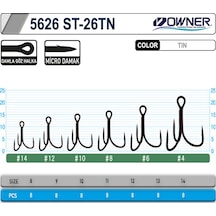 Owner 5626 St-26tn Tin Çarpma İğne 4
