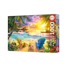 Educa 1000 Parçalık Aşk Plajı Puzzle - 20255 - Lovers Beach