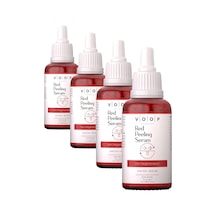 Voop Kırmızı Peeling, Cilt Yenileyici Serum 30 Ml 4 Paketi