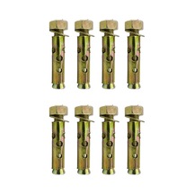 8 Adet Saplamalı Gömlek Çelik Dübel M10x70 Mm Raf Montaj Bağlantı Zemin Monte Tavan Asma Aparat