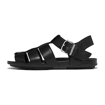 001 Black Sandalet Kadın A4b-001/c15 Fitflop Gracıe Leather Fısherman Sandals siyah
