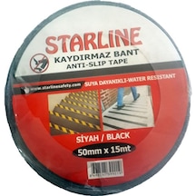 Starline Kaydırmaz Bant Siyah (50 Mm- 15 Mt)