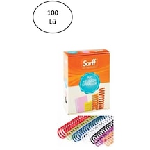 4:1 18 Mm Helezon Spiral 100 Lü Şeffaf Tel Diğer