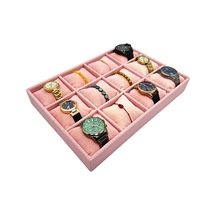 Saat Ve Bileklik Tablası 12 Li Pembe