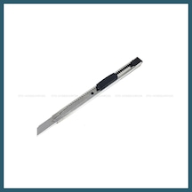 Bezos Metal Dar Maket Bıçağı İnce Falçata 9mm Ob