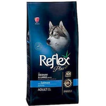 Reflex Plus Somonlu Orta ve Büyük Irk Yetişkin Köpek Maması 3 KG
