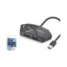 Hadron Hdx7050 Usb 3.0 Gaming Hub Rgb 4 Port 5 Gbps 1.2 M Siyah