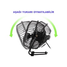 Masa Üstü Usb Fan Soğutucu Vantilatör Klima - Metal Serinletici Mini Vantilatör - Usb Girişli Belirtilmemiş