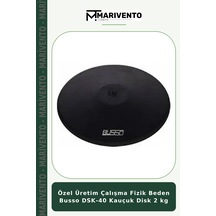 Özel Üretim Çalışma Fizik Beden Busso Dsk-40 Kauçuk Disk 2 Kg