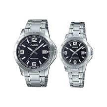 Casio Mtp-ltp-v004d-1b2udf Çift Kol Saati Kadın-erkek Metalik