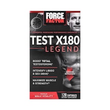 Force Factor, Test X180 Legend Test Booster Ginseng , Cordyceps , Tribulus 120 Caps