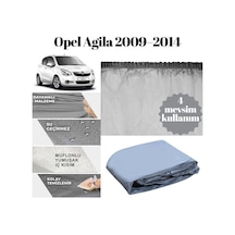 Guard Branda Opel Agila 2009 2014 Uyumlu Araca Özel Pvc Dikişsiz Miflonlu %100 Su Geçirmez 4 Mevsim Kullanım 1 Adet