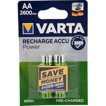 Varta 5716 2600 mAh AA Ni-MH Şarj Edilebilir Kalem Pil 2'li