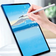 Dokunmatik Kalem 2 In 1 Passive Stylus Kapasitif Tablet Kalemi Beyaz