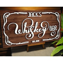 Bk Gift Kişiye Özel Kabartma Tasarım Ahşap Bar Tabelası, Home Bar Tabela, Rustik Ev Dekorasyonu, Duvar Dekoru-21