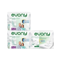 Evony Hasta Bezi Bel Bantlı Xl 60 Adet + Yatak Koruyucu Örtü 30 A