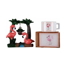 Flamingo Işıklı Biblo Masa Lambası Flamingo Kutulu Kupa