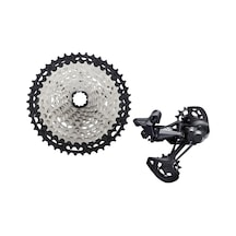Shimano Xt Cs-m8100-12 Ruble 10-51t+rd-m8100 A.aktarıcı 12v Set Siyah