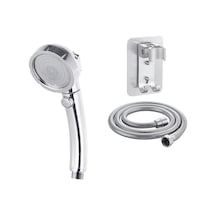 Duş Başlığı El Duşu 3 Sprey Tipleri Yüksek Basınç Durdurma Düğmeli El Yüksek Basınç Su Tasarruflu Duş Başlığı