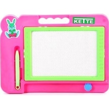 Kette Toys Kette Yaz Sil Mıknatıslı Manyetik Yazı Tahtası Orta Boy Pembe