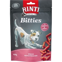 Rinti Extra Bitties Havuçlu ve Ispanaklı Köpek Ödülü 100 G