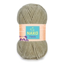 Nako Panda Baby 5 Adet 13955 Bej Rengi Kadife El Örgü İpliği