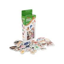Hayvanlar. Magnet Hayvan Figürleri. 30 Parça. Mıknatıslı Manyetik Oyuncaklar