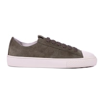 Shoetyle - Hakiki Süet Deri Yeşil Renk Erkek Sneaker - 666-0386 -1578