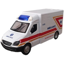 Sesli Işıklı Çek Bırak Ambulans Kamyonet - Fy5058sabc-12d