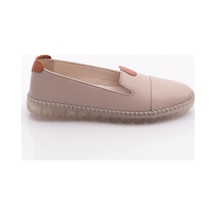 Dgn P01 Bayan Strobelli Anatomic Footwear Deri Ayakkabi Gümüş