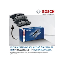 Peugeot 508 1.6Vti 2010-2012 Bosch Ön Balata N11.2505