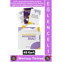 Eğlenceli Aile Arkadaş Genç Yaşlı Nesil Z Kuşağı Mizah Oyunu Moodunu Bul-kuşak Çatışması 45 Kart
