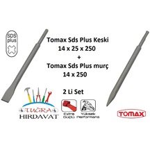 Tomax Sds Plus Keski + Murç 2 Li Set Matkap Ucu