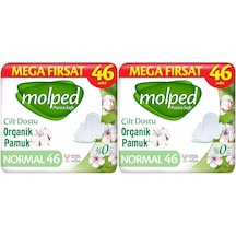 Molped Pure&soft Hijyenik Ped Normal 92 2pk 46 Adet Mega Pk