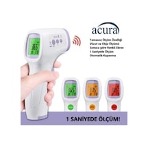 Temassız Kızılötesi Ateş Ölçer Renkli Ekranlı, Nesne Ve Vücut Ölçer Ac-9270 Çok Renkli