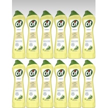 Cif Krem Limon Kokulu 500 Ml 12 Adet