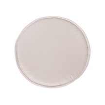 Suntek Yuvarlak Sandalye Koltuk Yastık Mutfak Zemin Pouf Bej Bej