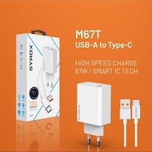 Syrox M67t 67w Hıgh Speed Charge / Smart Ic Tech Şarj Seti