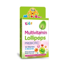 Multıball Kids Multıvıtamın Lollıpops +Prebıotıc