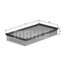 KNECHT LX684 HAVA FİLTRESİ GOLF IV  BORA / A3 TT / TOLEDO II LEON