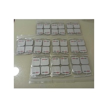 -- Tens Cihazı Kablolu Yedek Elektrot 5x5 Tens Pedi 4 Lü 10 Paket
