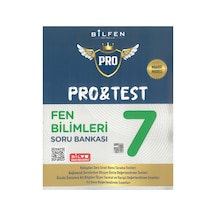 Bilfen Yayıncılık 7.sınıf Pro&test Fen Bilimleri Soru Bankası Maarif Model
