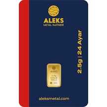 Agakulche 2,5 Gr 995 24 Ayar Amr Külçe Altın