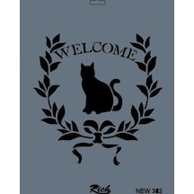 Mey İthalat Rich New Seri N-382 Stencil 35x25 Cm