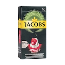 Jacobs Capsule Lungo 6 Classico 52 G 3'li Avantaj Paketi Mıchu Kapsül Kahve