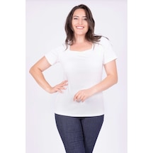 Myline Kare Yaka Tişört (532254702)